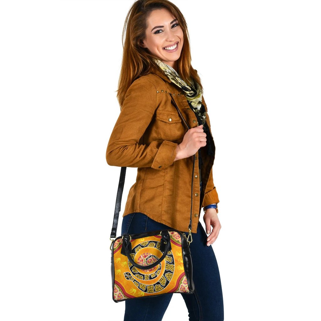 Sherpa Hoodie - Aboriginal Unique Style Snake Orange Color 2021 - Vibe Hoodie Shop