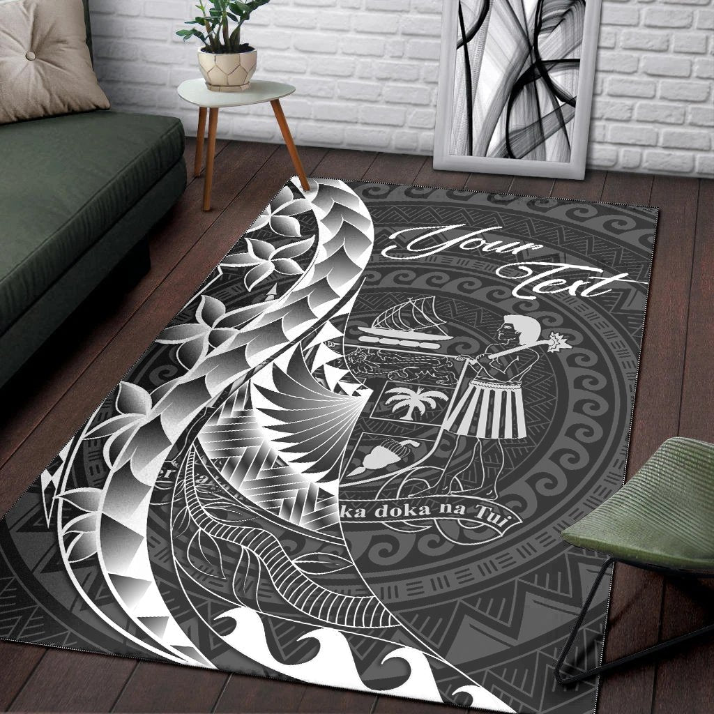 Fiji Area Rug - Custom Polynesian Pattern Style - Vibe Hoodie Shop