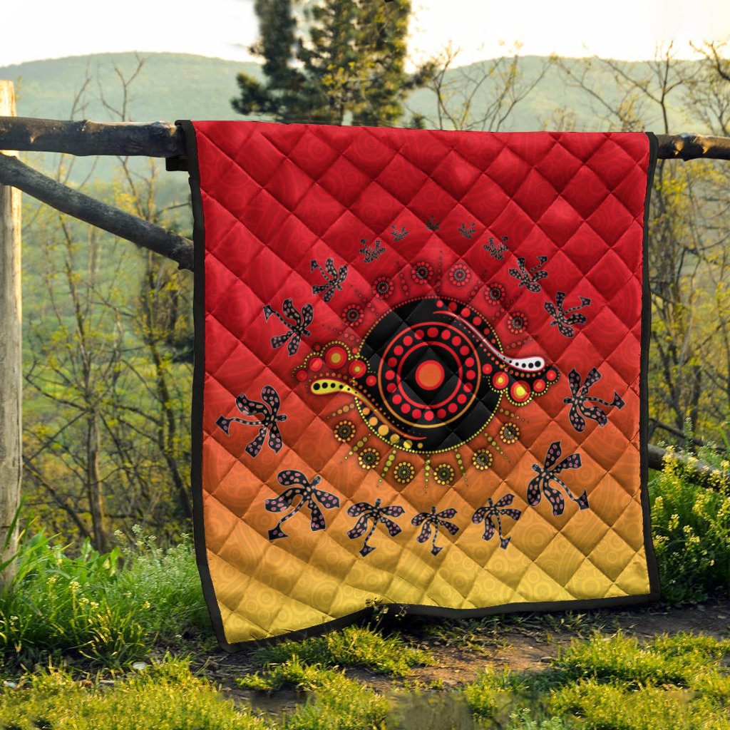 Aboriginal Premium Quilt - Circle Pattern - Vibe Hoodie Shop