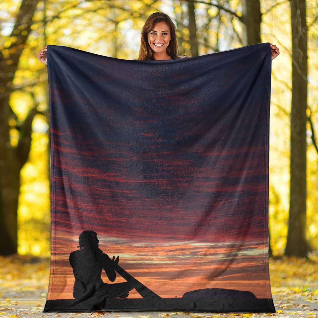 Australia Blankets - Uluru Sky View 2021 - Vibe Hoodie Shop