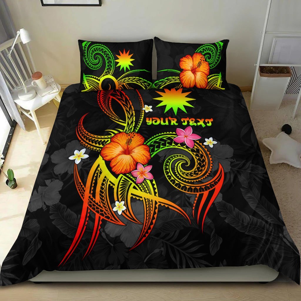 Nauru Polynesian Personalised Bedding Set - Legend of Nauru (Reggae) - Vibe Hoodie Shop