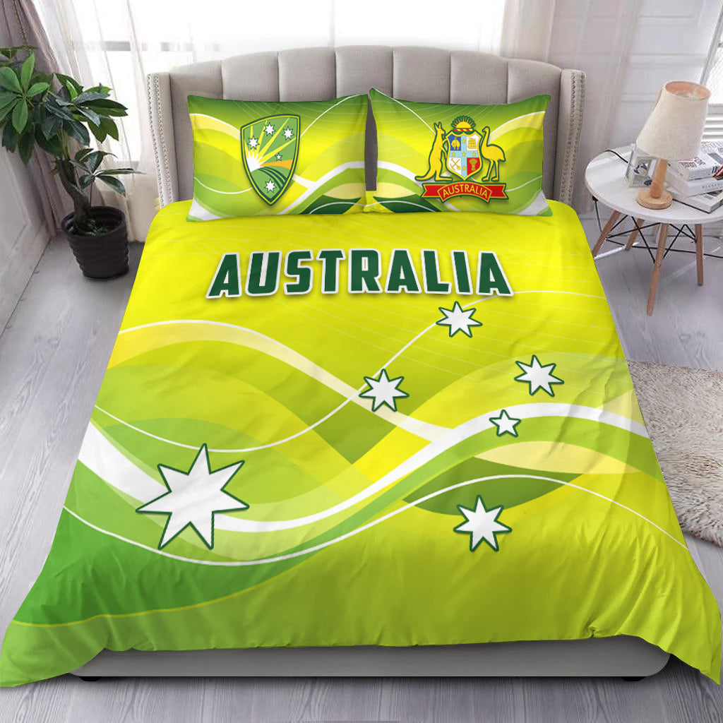 Cricket Australia Bedding Set Simple Style - Vibe Hoodie Shop