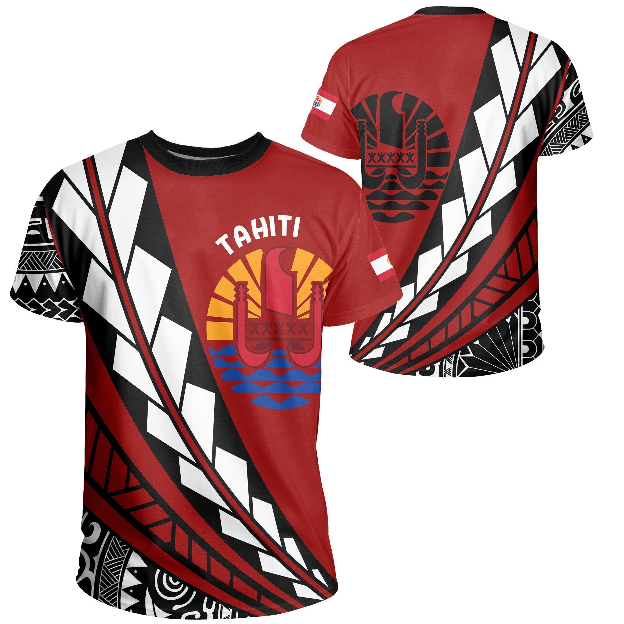 Tahiti T shirt - Flag Edition - Vibe Hoodie Shop