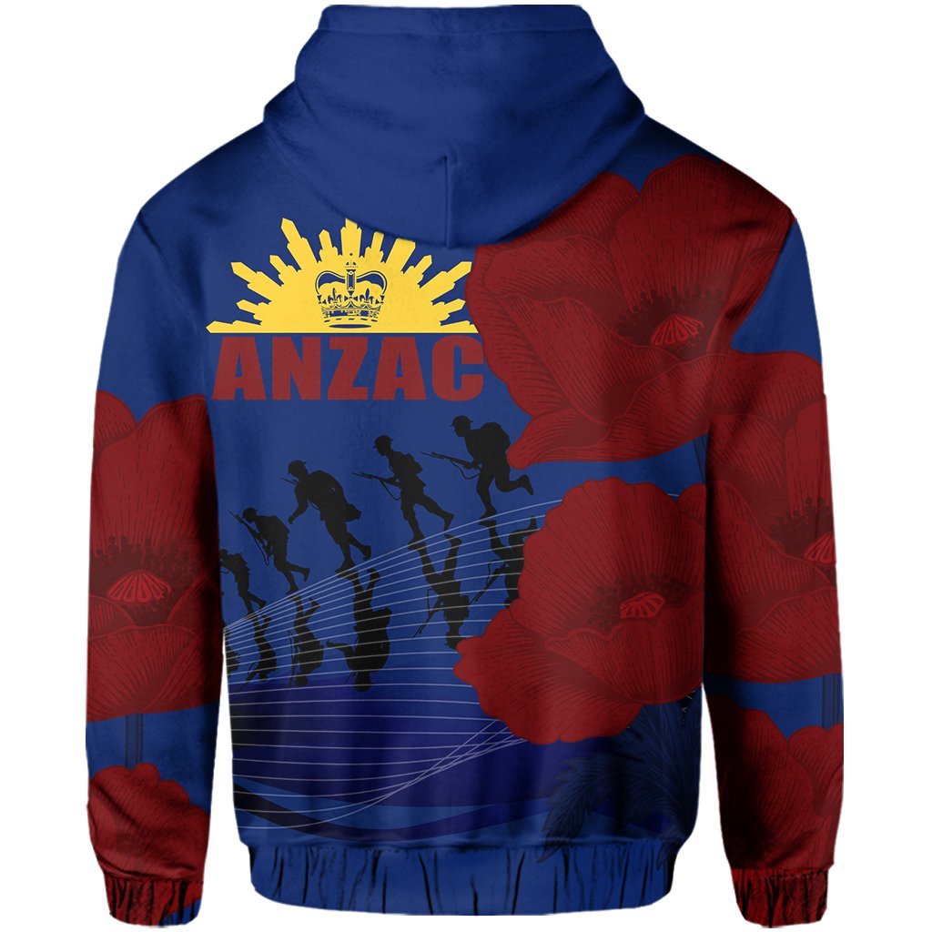 Australia ANZAC Hoodie - Lest We Forget - Vibe Hoodie Shop