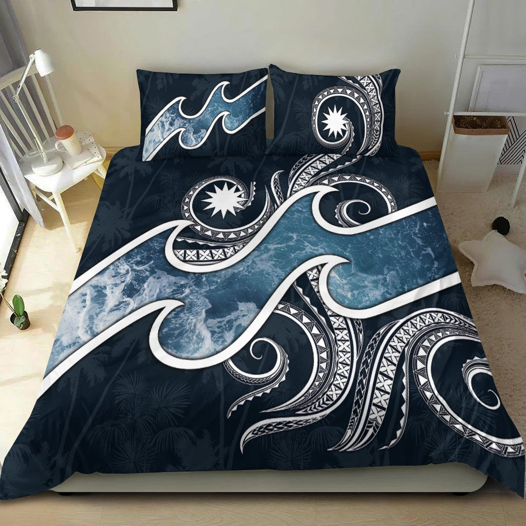 Nauru Polynesian Bedding Set - Ocean Style - Vibe Hoodie Shop