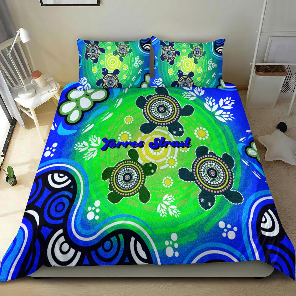 Bedding Set - Australia Turtle Blue Sea - Vibe Hoodie Shop