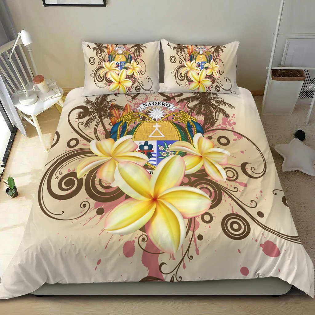 Nauru Polynesian Bedding Set - Summer Tropical - Vibe Hoodie Shop