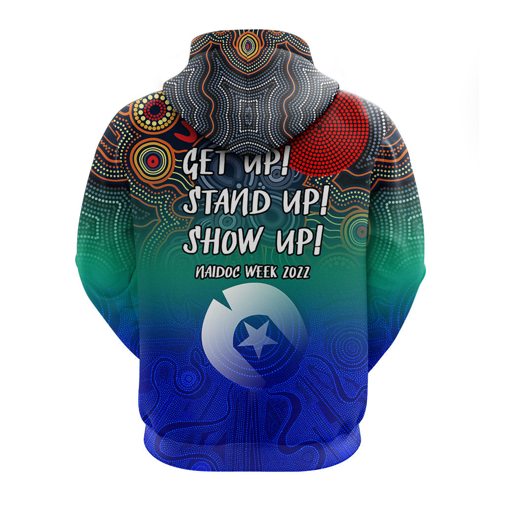 NAIDOC Week 2022 Torres Strait Islanders With Aboriginal - Dot Painting Art Hoodie - LT12 - Vibe Hoodie Shop