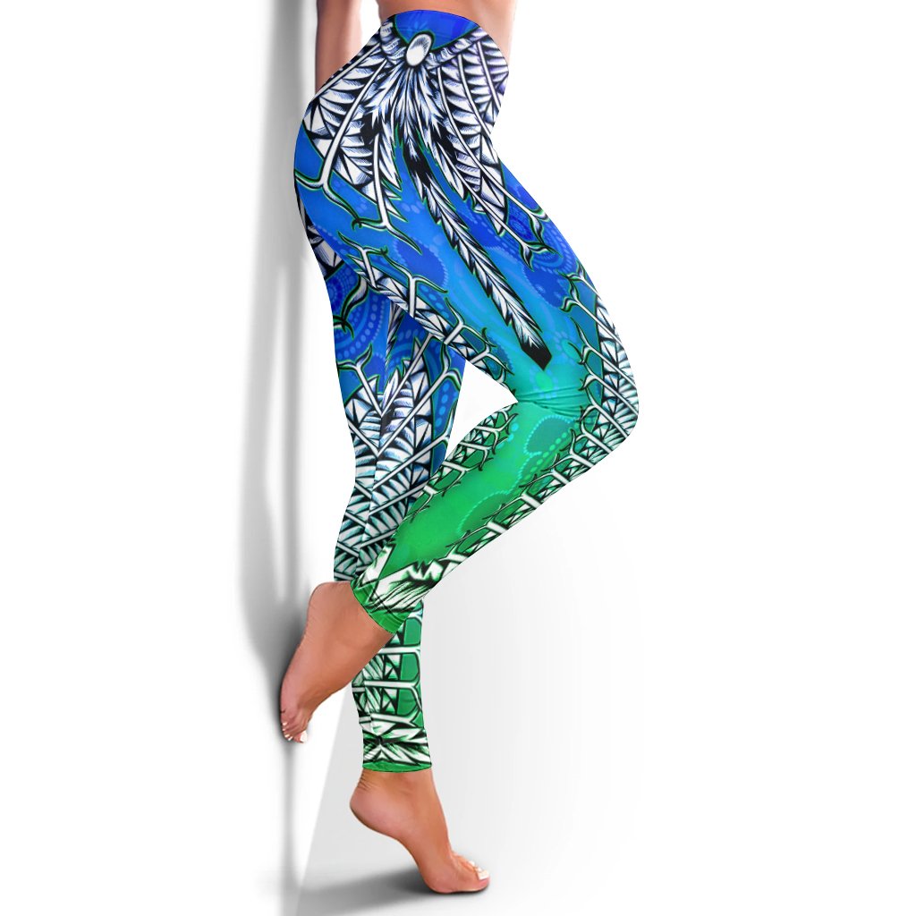 Leggings - Turtle With Dhari Mask Ver 02 - Vibe Hoodie Shop