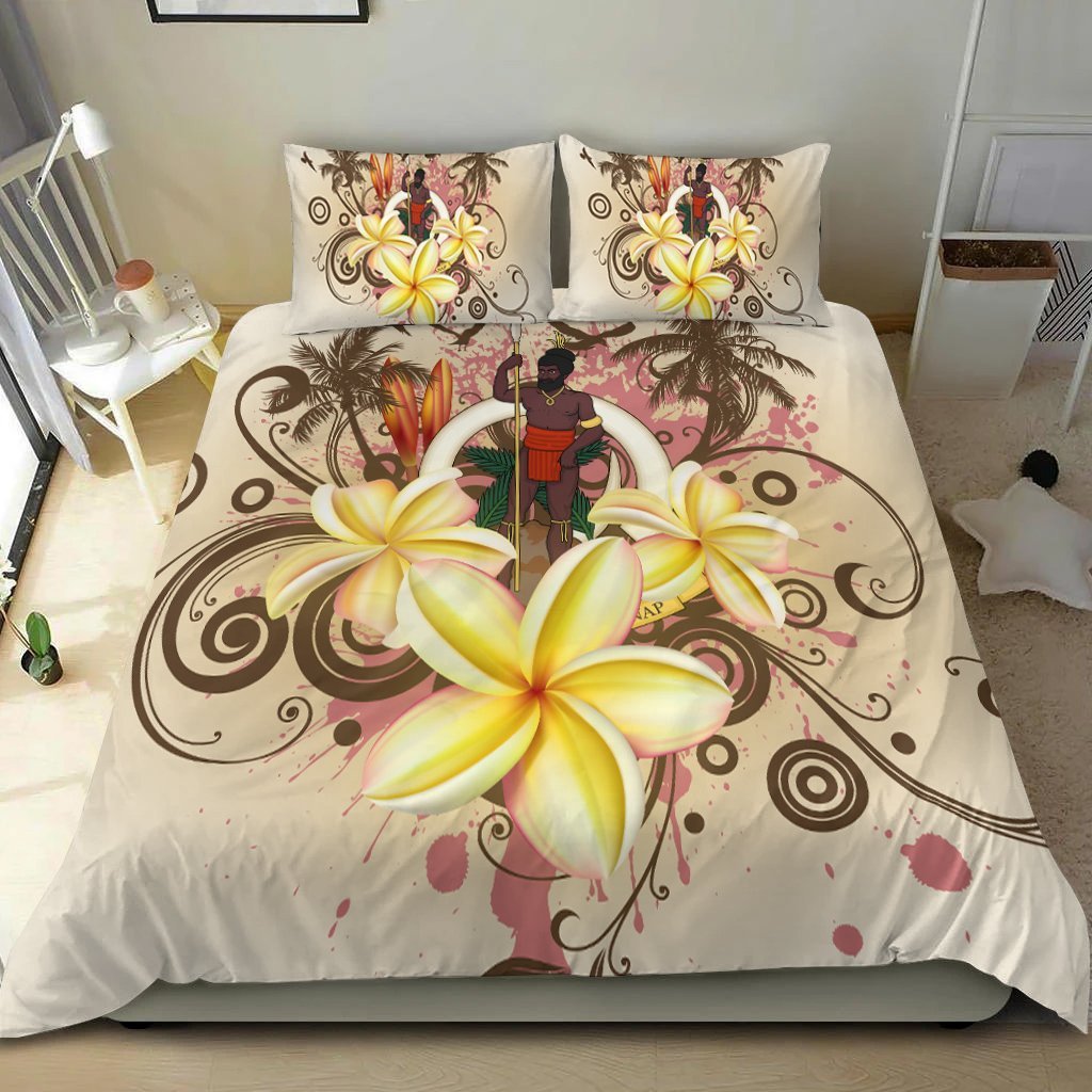 Vanuatu Polynesian Bedding Set - Summer Tropical - Vibe Hoodie Shop