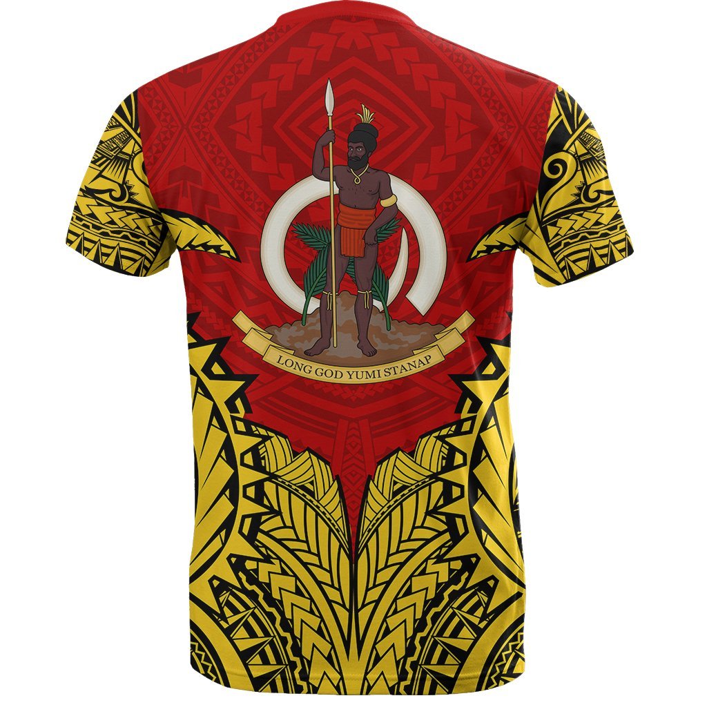 Vanuatu Premium T shirt - Red - Vibe Hoodie Shop