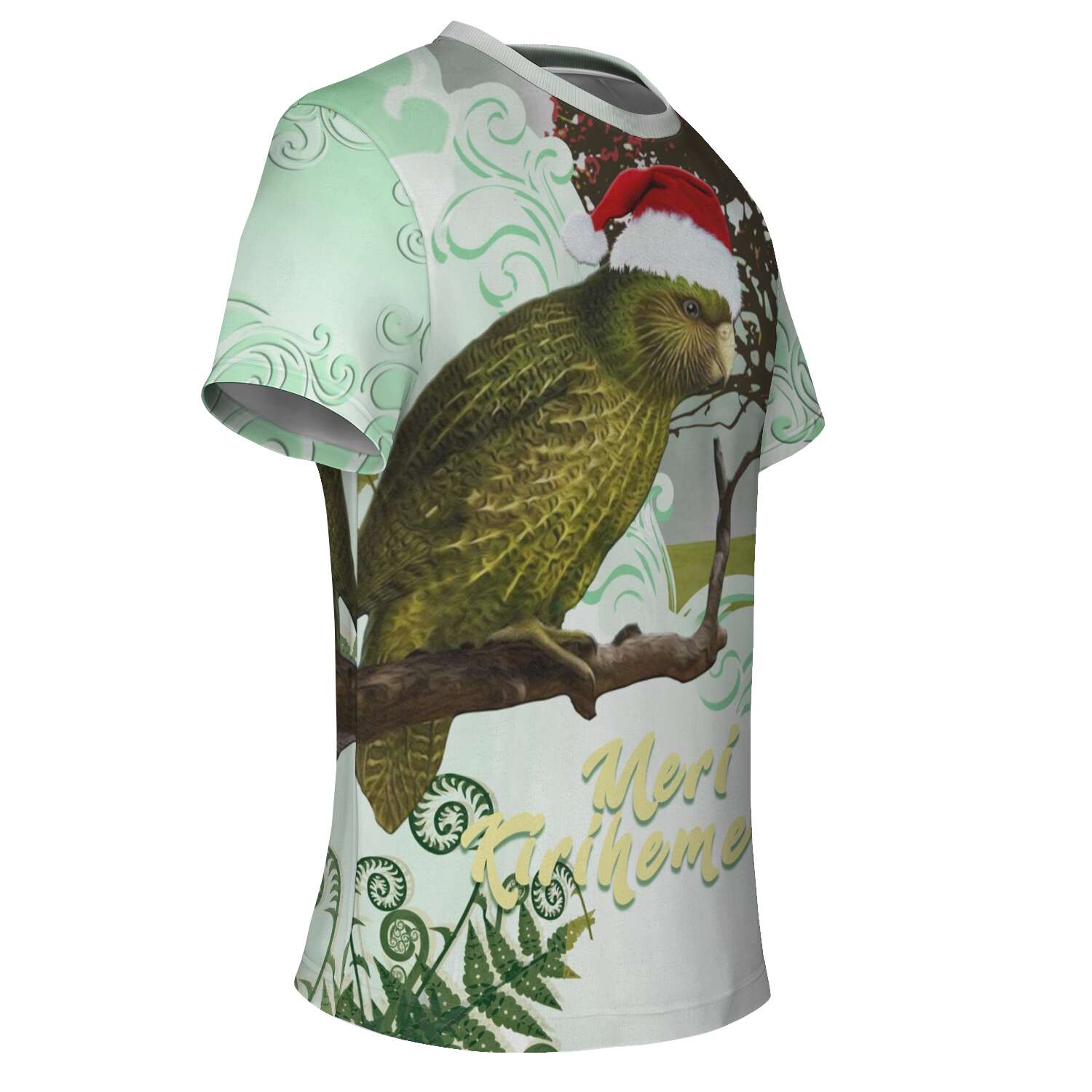 Christmas Kakapo New Zealand T shirt - Vibe Hoodie Shop