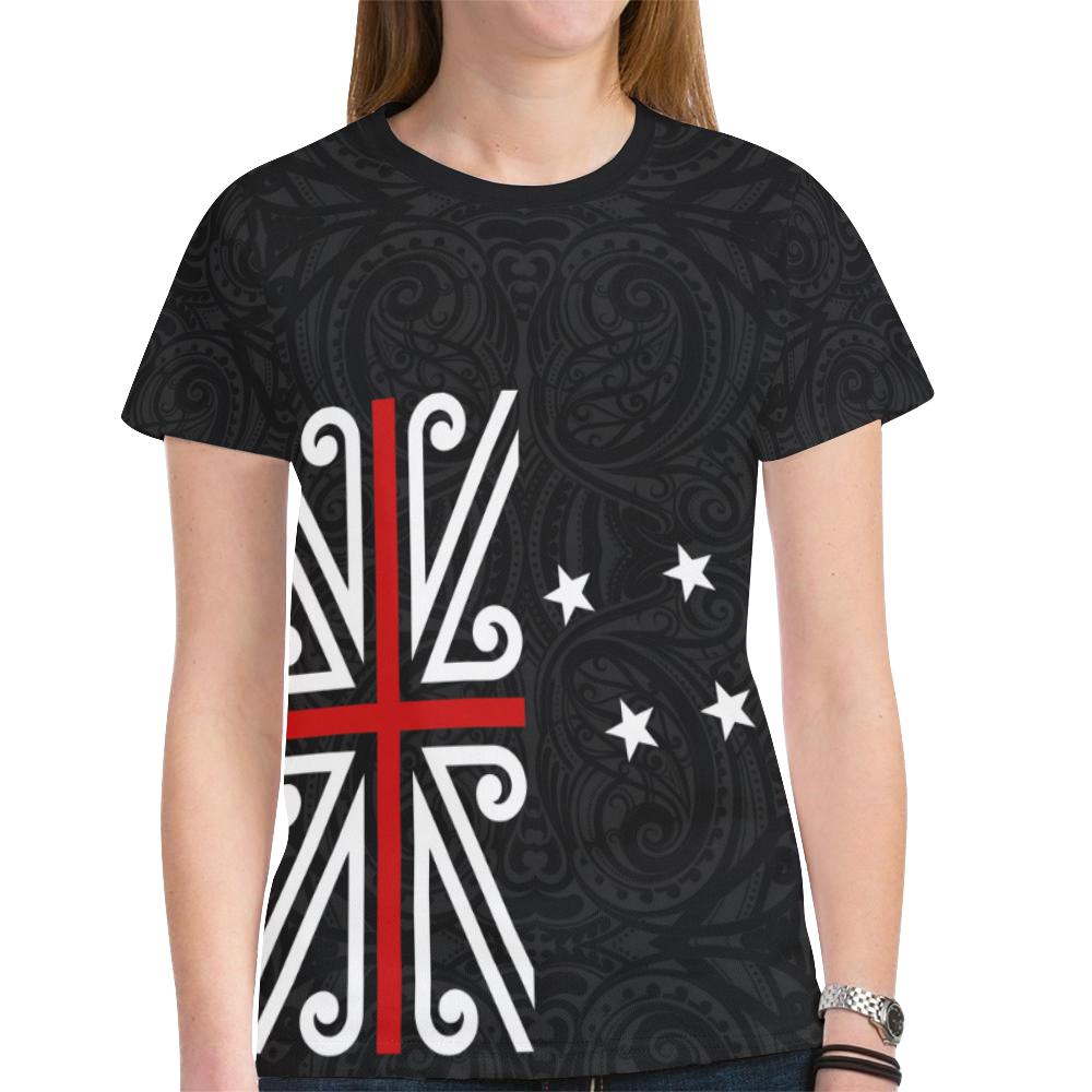 New Zealand Flag Design T shirts - Vibe Hoodie Shop