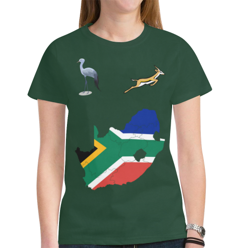 South Africa Symbols T shirt - Vibe Hoodie Shop