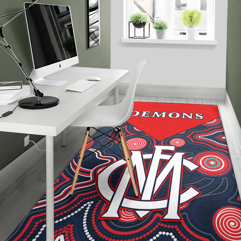 Melbourne Demons 2021 Area Rug - We are the Champions - Vibe Hoodie Shop