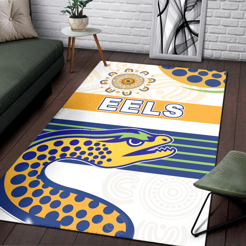 Eels Indigenous 2021 Area Rug - Vibe Hoodie Shop