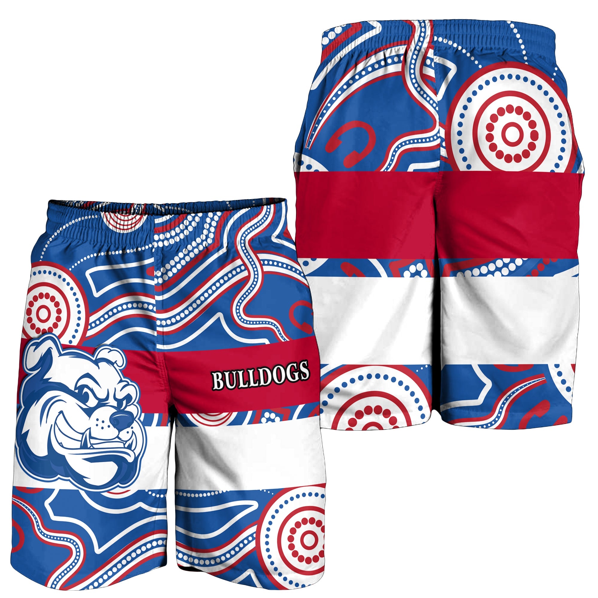 Bulldogs Champion 2021 Men Shorts Western Indigenous Always Proud - Vibe Hoodie Shop