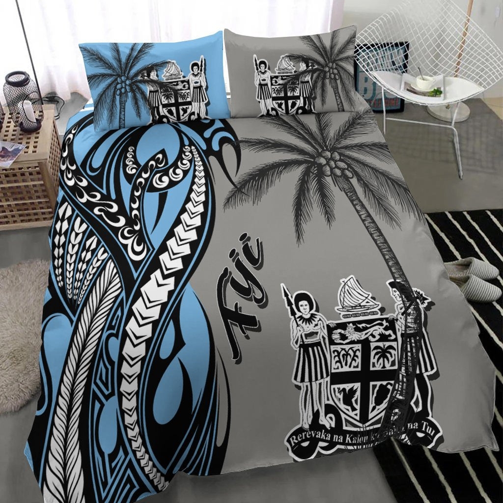 Fiji Bedding Set - Classical Coconut Tree - Vibe Hoodie Shop
