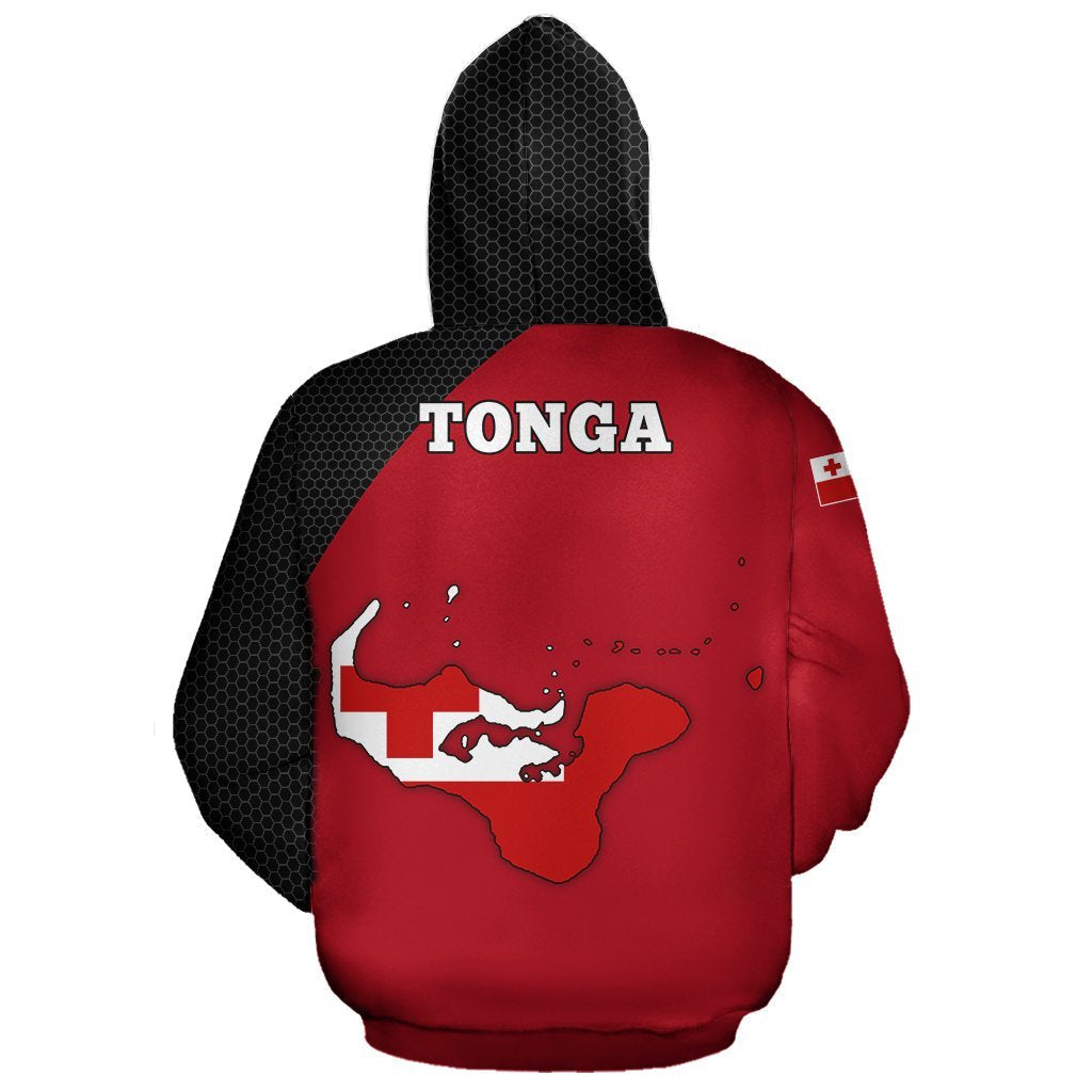 Tonga Map Hoodie - Vibe Hoodie Shop