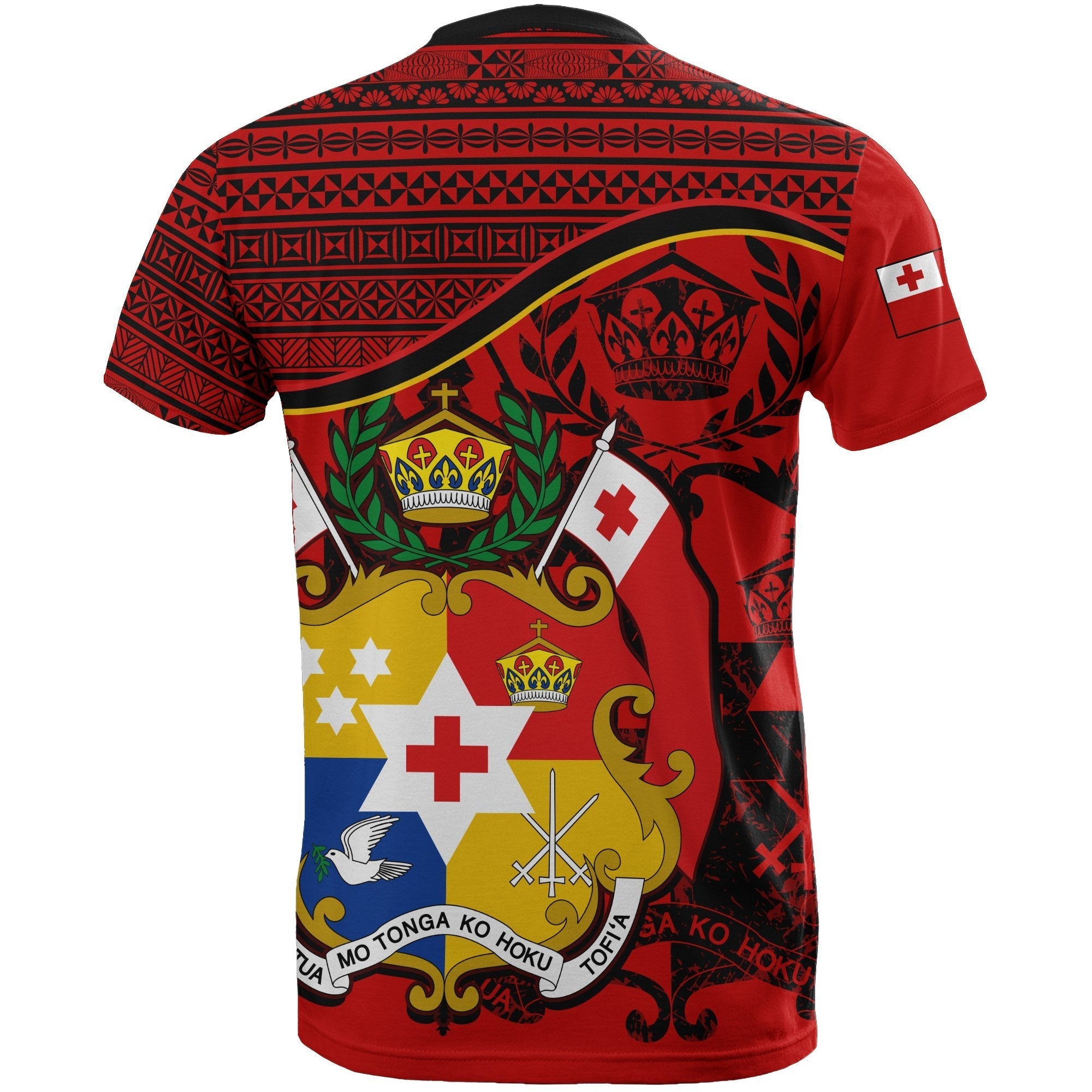 Tonga Coat Of Arms T shirt Style - Vibe Hoodie Shop