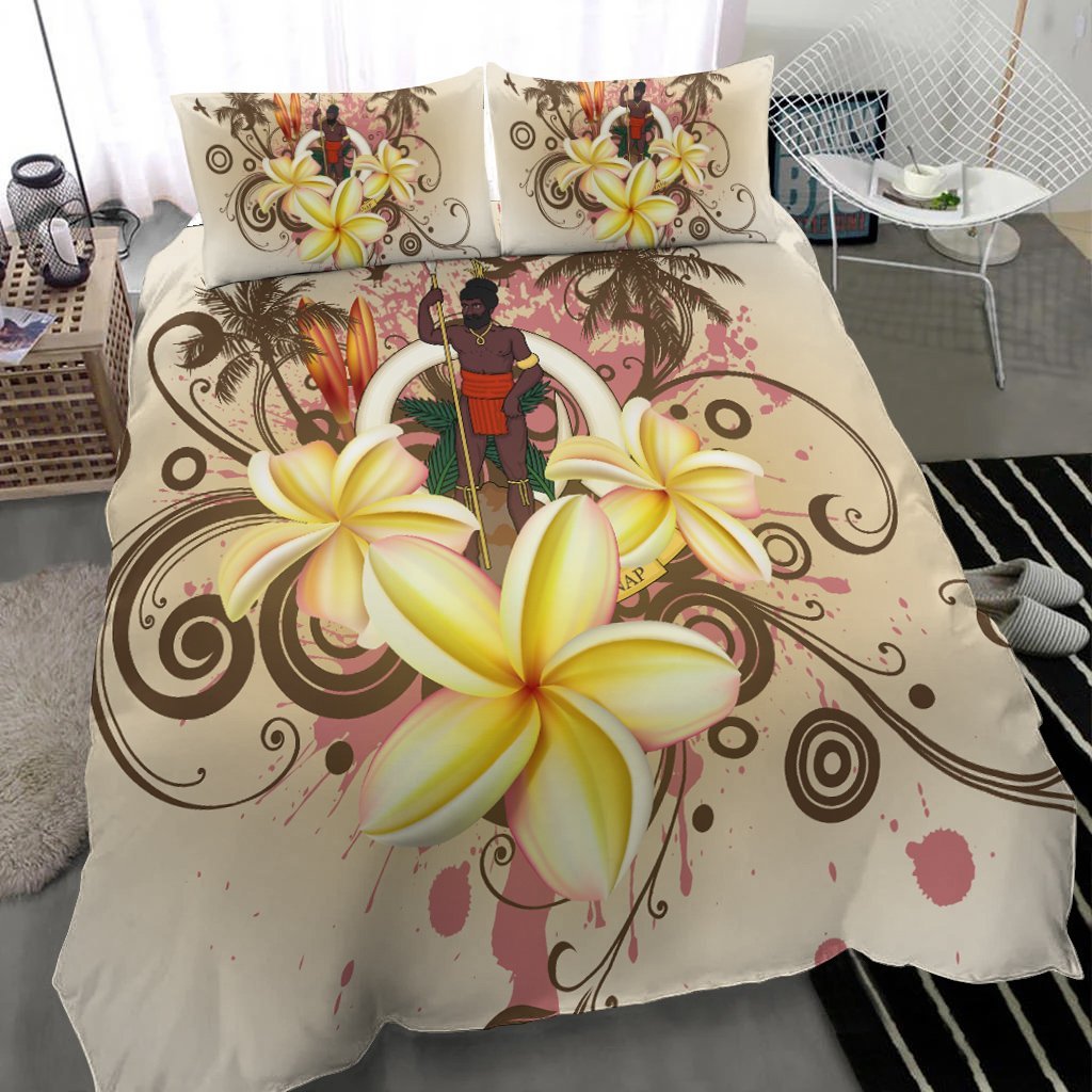 Vanuatu Polynesian Bedding Set - Summer Tropical - Vibe Hoodie Shop