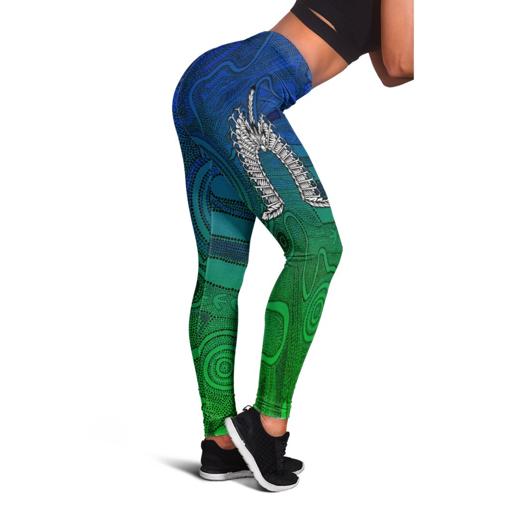 Torres Strait Islanders Leggings - Dhari Mask - Vibe Hoodie Shop