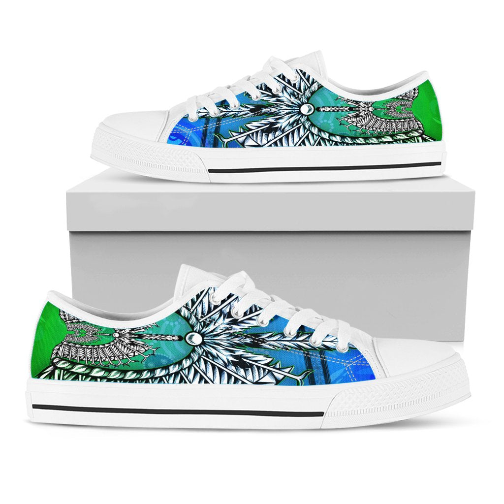 Low Top - Turtle Background With Dhari Mask - Vibe Hoodie Shop