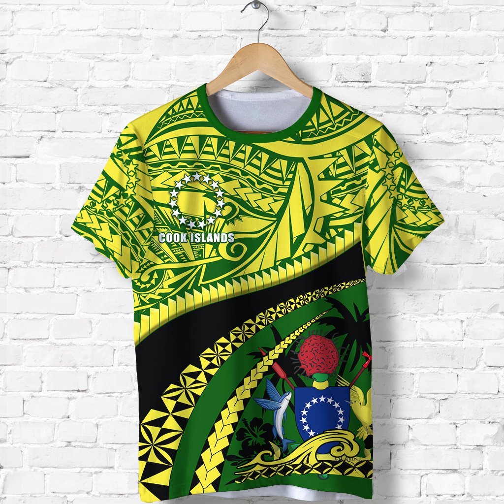 Cook Islands T shirt Polynesian Tattoo - Vibe Hoodie Shop