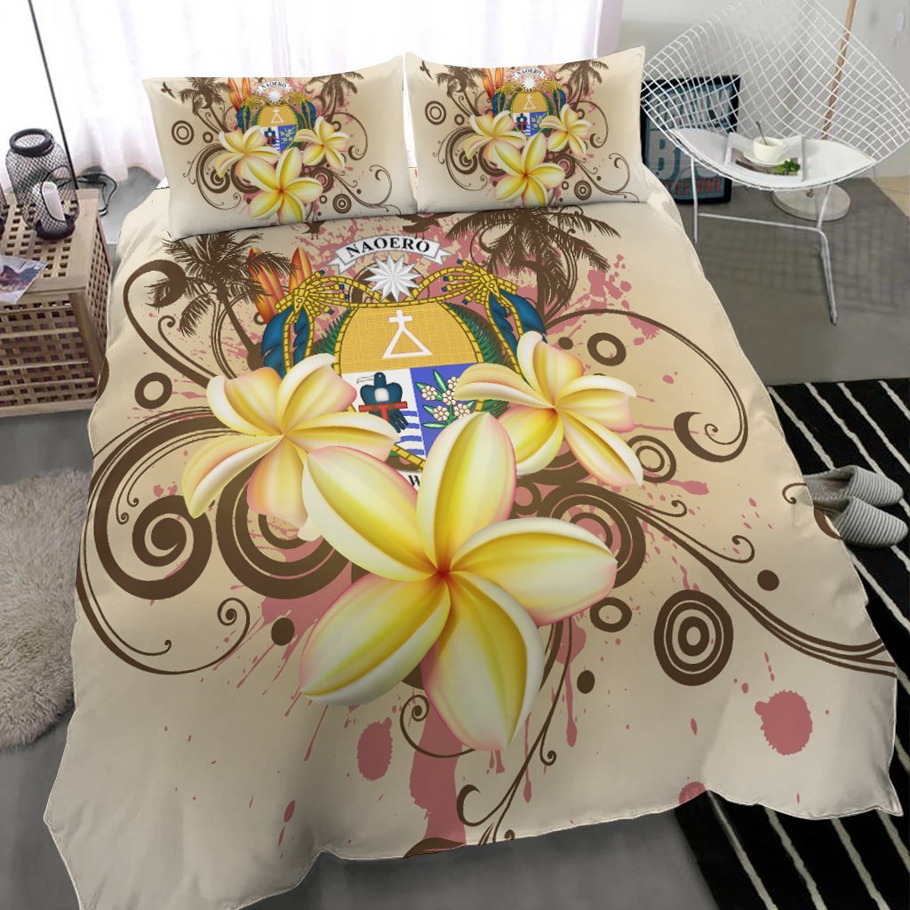 Nauru Polynesian Bedding Set - Summer Tropical - Vibe Hoodie Shop