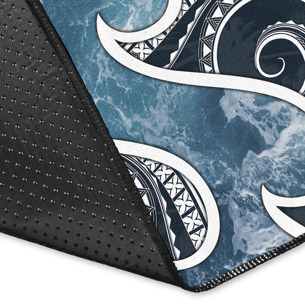 Papua New Guinea Polynesian Area Rug - Ocean Style - Vibe Hoodie Shop