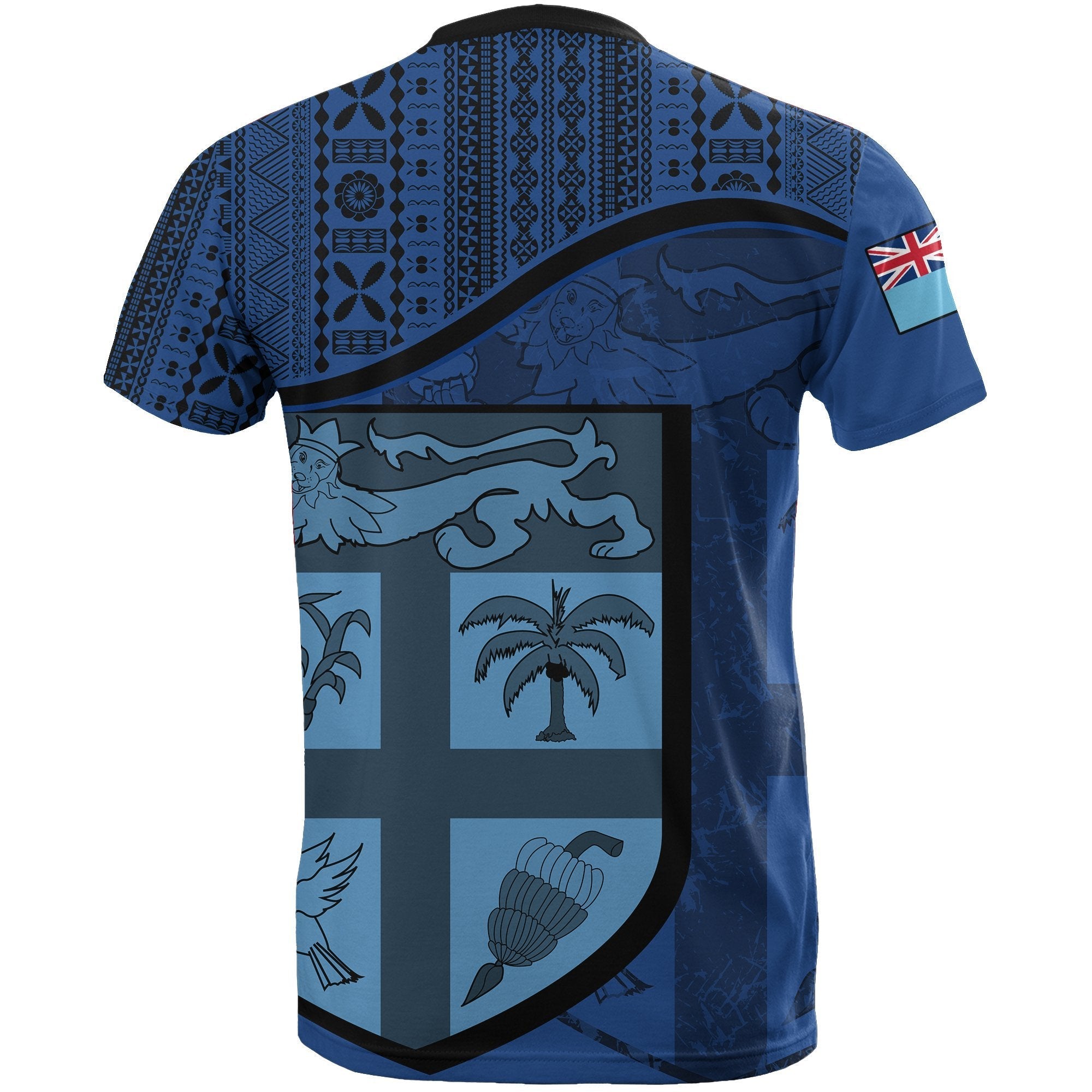 Fiji Blue T shirt Style - Vibe Hoodie Shop