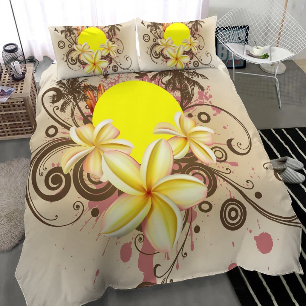 Palau Polynesian Bedding Set - Summer Tropical - Vibe Hoodie Shop