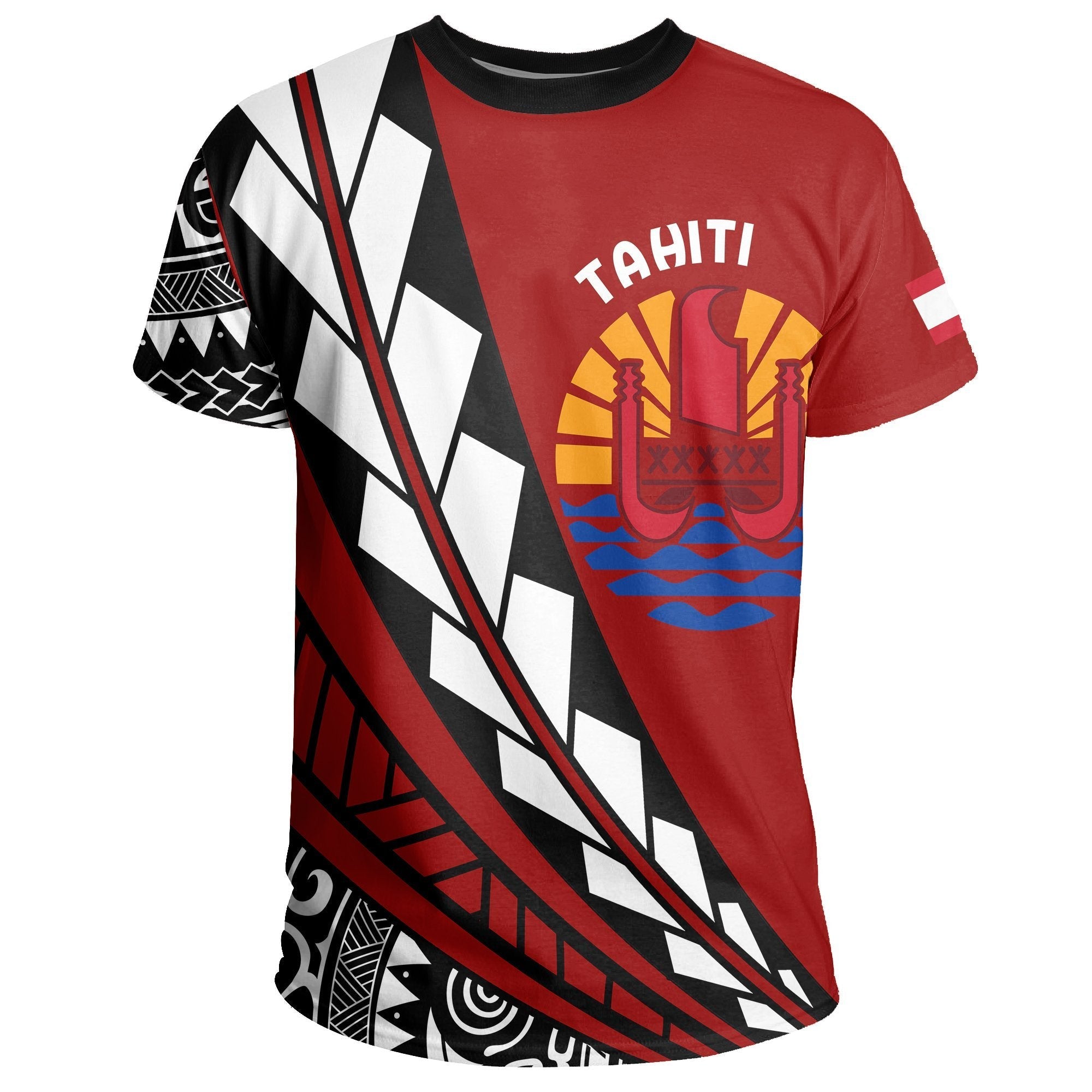 Tahiti T shirt - Flag Edition - Vibe Hoodie Shop