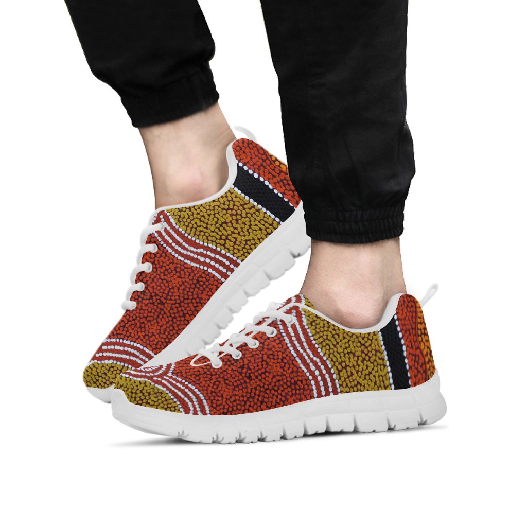 Sneakers - Aboriginal Dot Style - Vibe Hoodie Shop