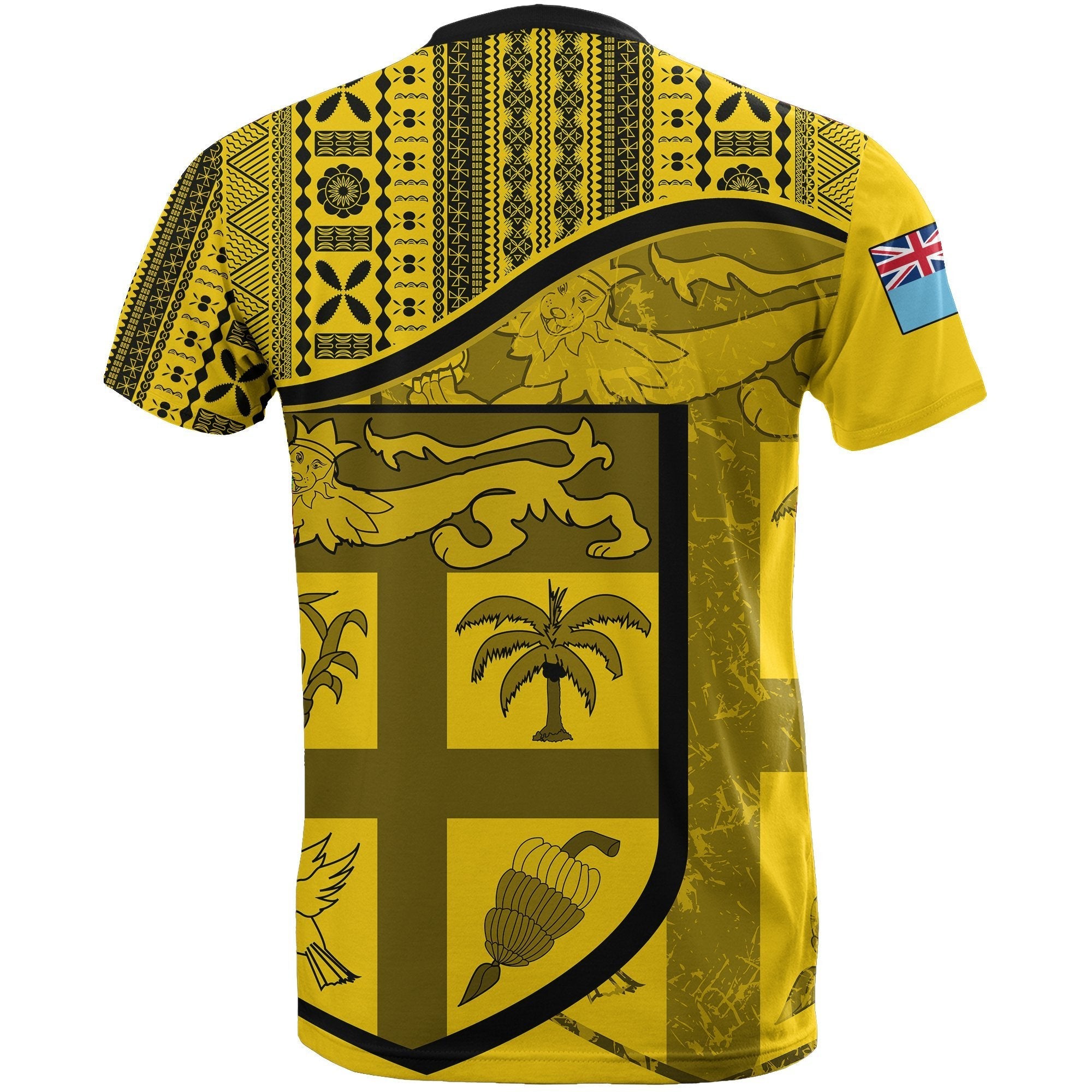 Fiji Yellow T shirt Style - Vibe Hoodie Shop