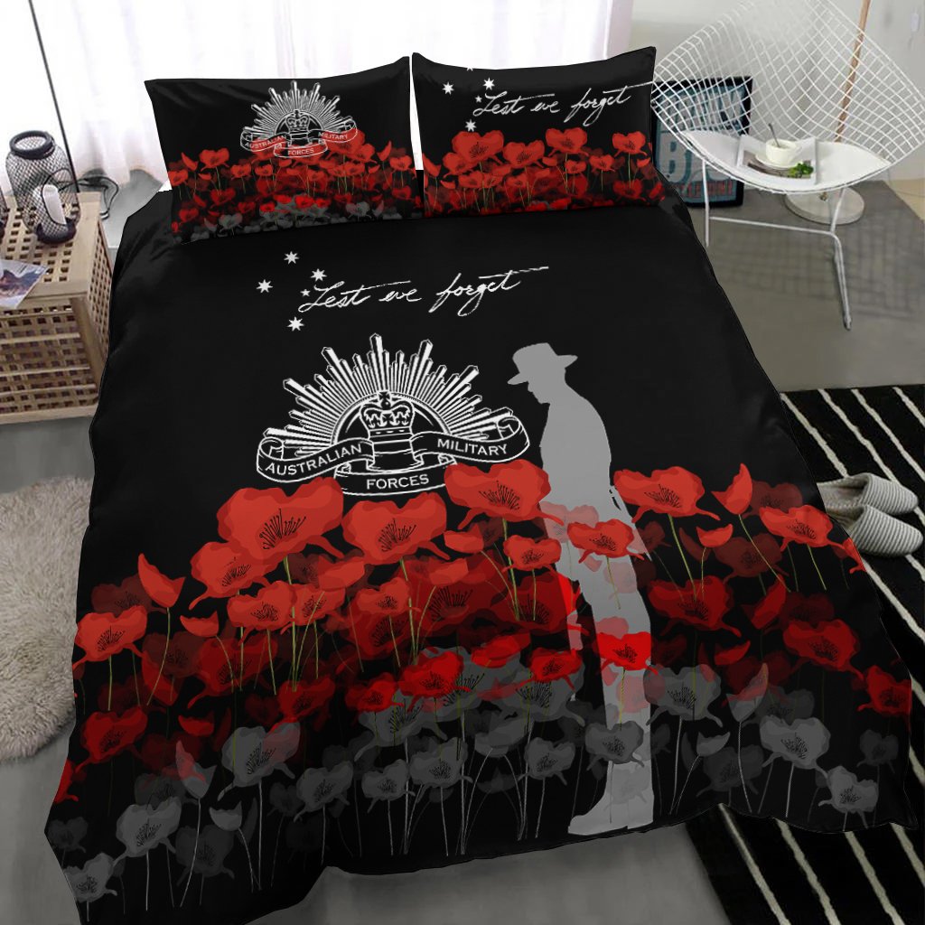 ANZAC Day Bedding Set - Remember Them - Vibe Hoodie Shop