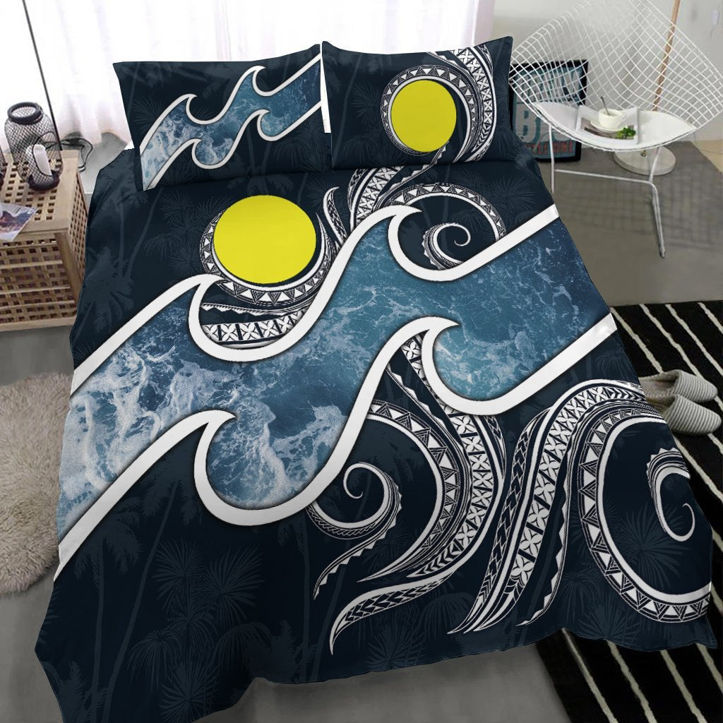 Palau Polynesian Bedding Set - Ocean Style - Vibe Hoodie Shop