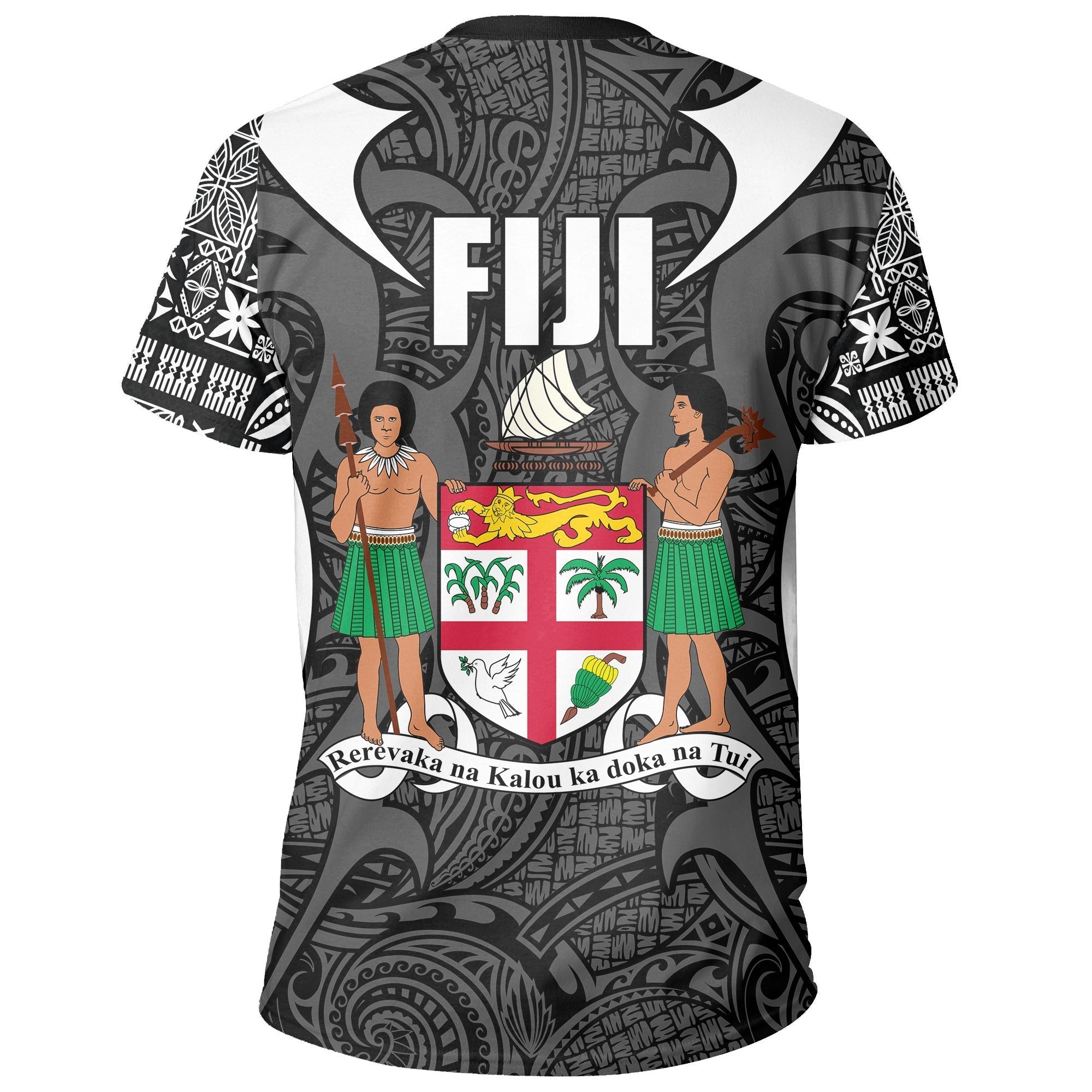 Fiji T shirt - Special Fiji Tee - White Ver - Vibe Hoodie Shop