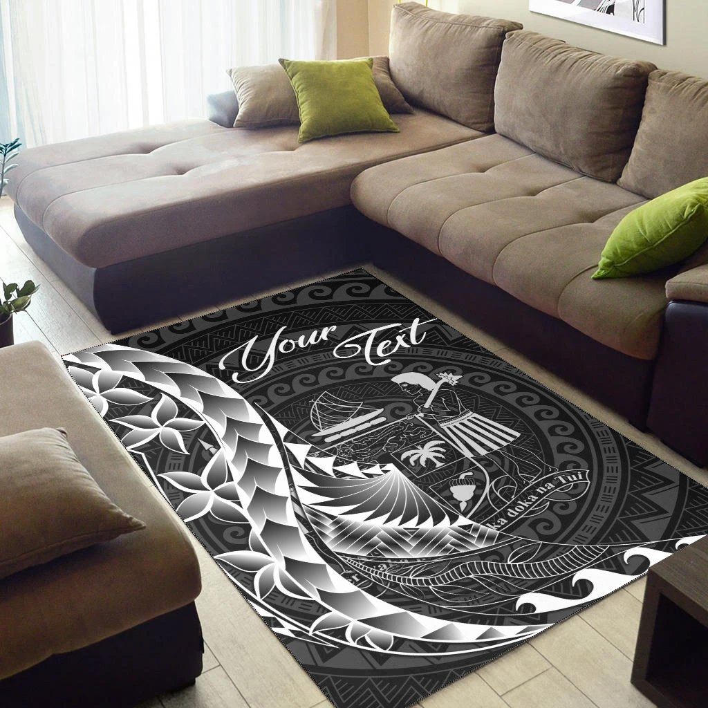 Fiji Area Rug - Custom Polynesian Pattern Style - Vibe Hoodie Shop