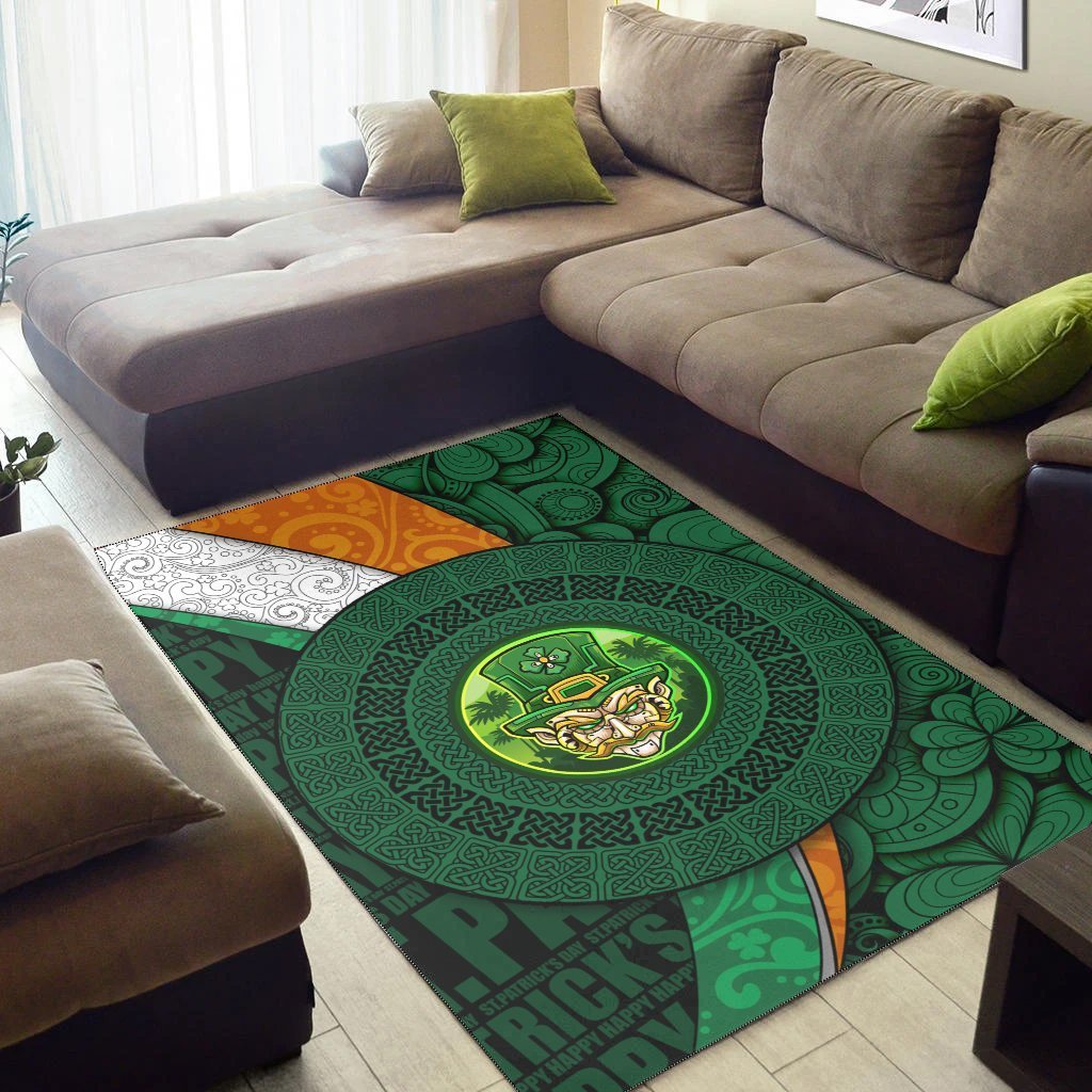 VibeHoodie Area Rug - Ireland Green Partrick's Day - Vibe Hoodie Shop