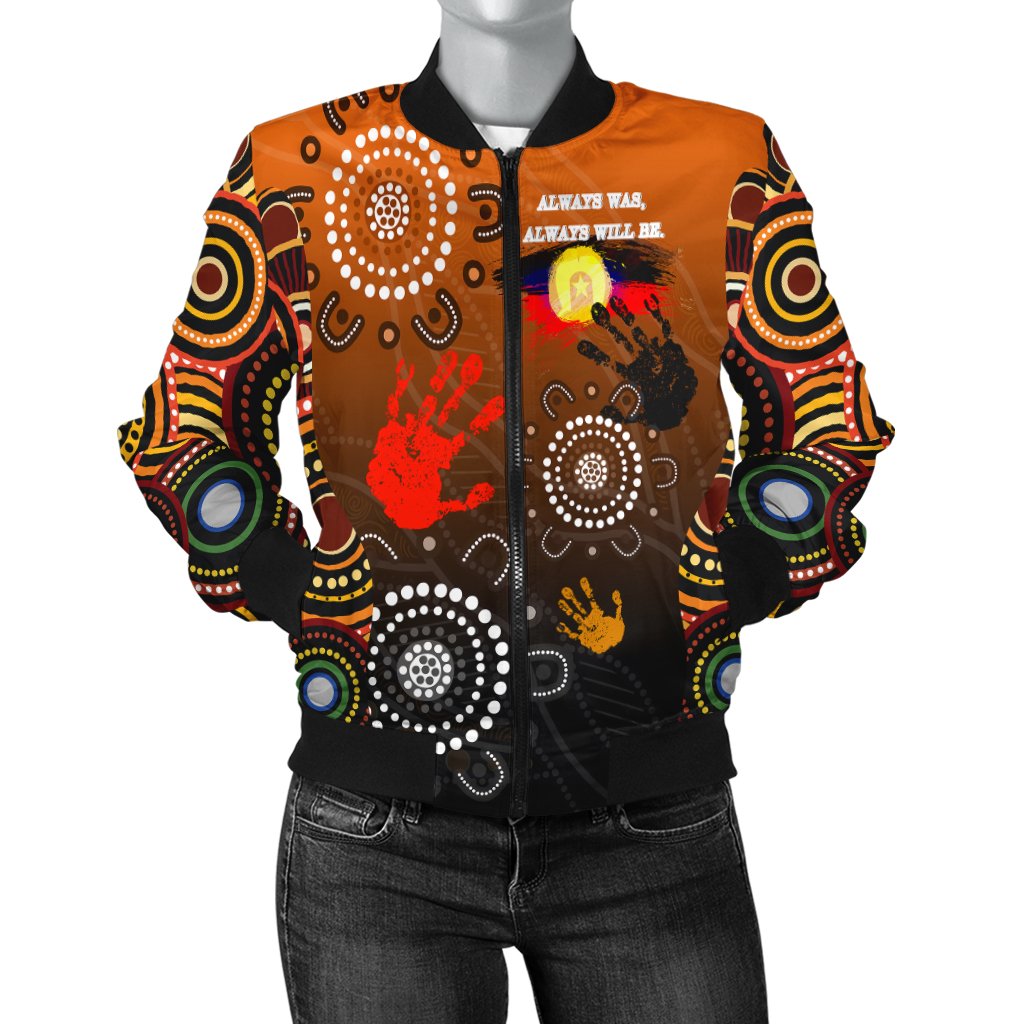 NAIDOC Women's Bomber Jacket - Heal Country 2021 - Vibe Hoodie Shop