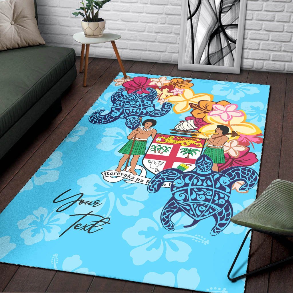 Fiji Area Rug - Custom Personalised Tropical Style - Vibe Hoodie Shop