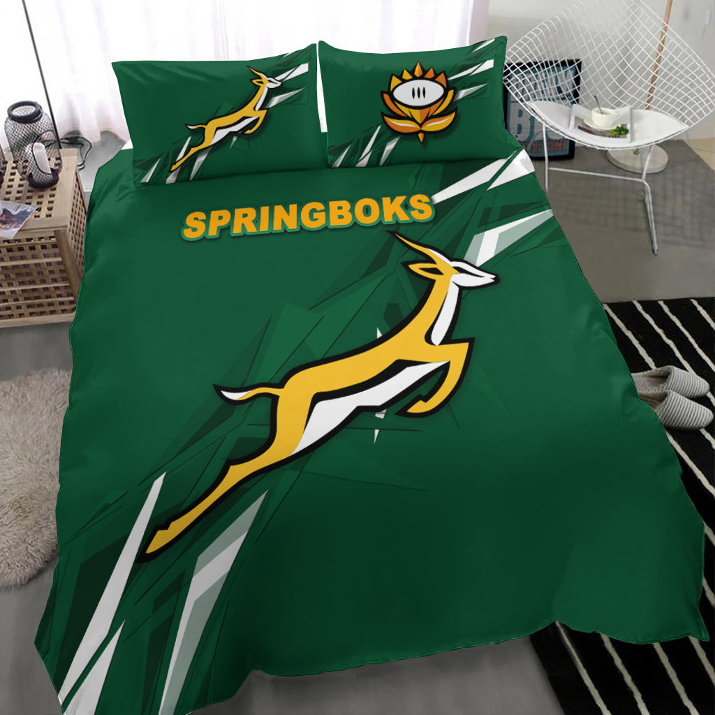 South Africa Springboks 2022 Legend Bedding Set - - Vibe Hoodie Shop