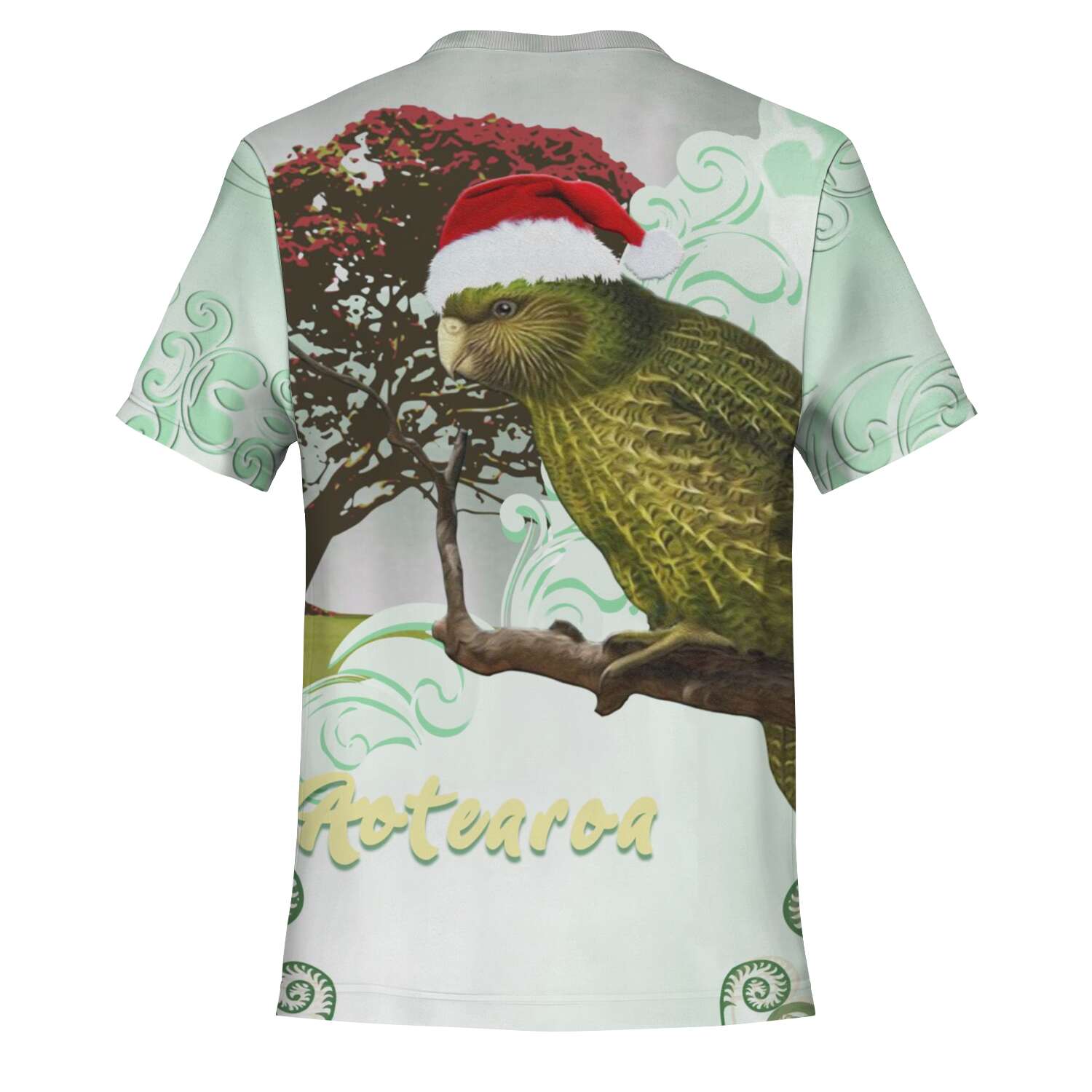 Christmas Kakapo New Zealand T shirt - Vibe Hoodie Shop