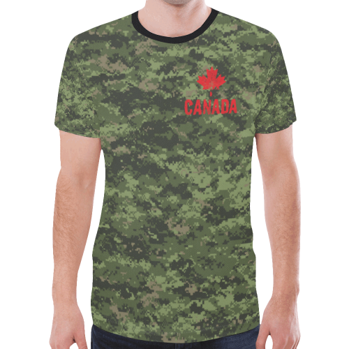 Canada Camo T shirt - Vibe Hoodie Shop