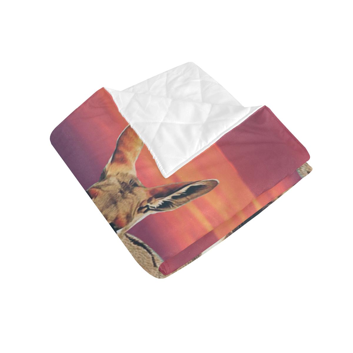 Quilt - Kangaroo Quilt Family Sunset - Vibe Hoodie Shop