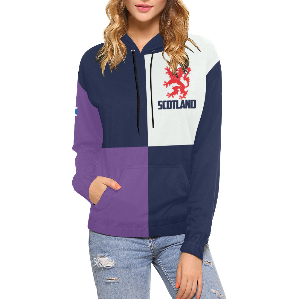 Scotland Lion Hoodie Flag - Vibe Hoodie Shop