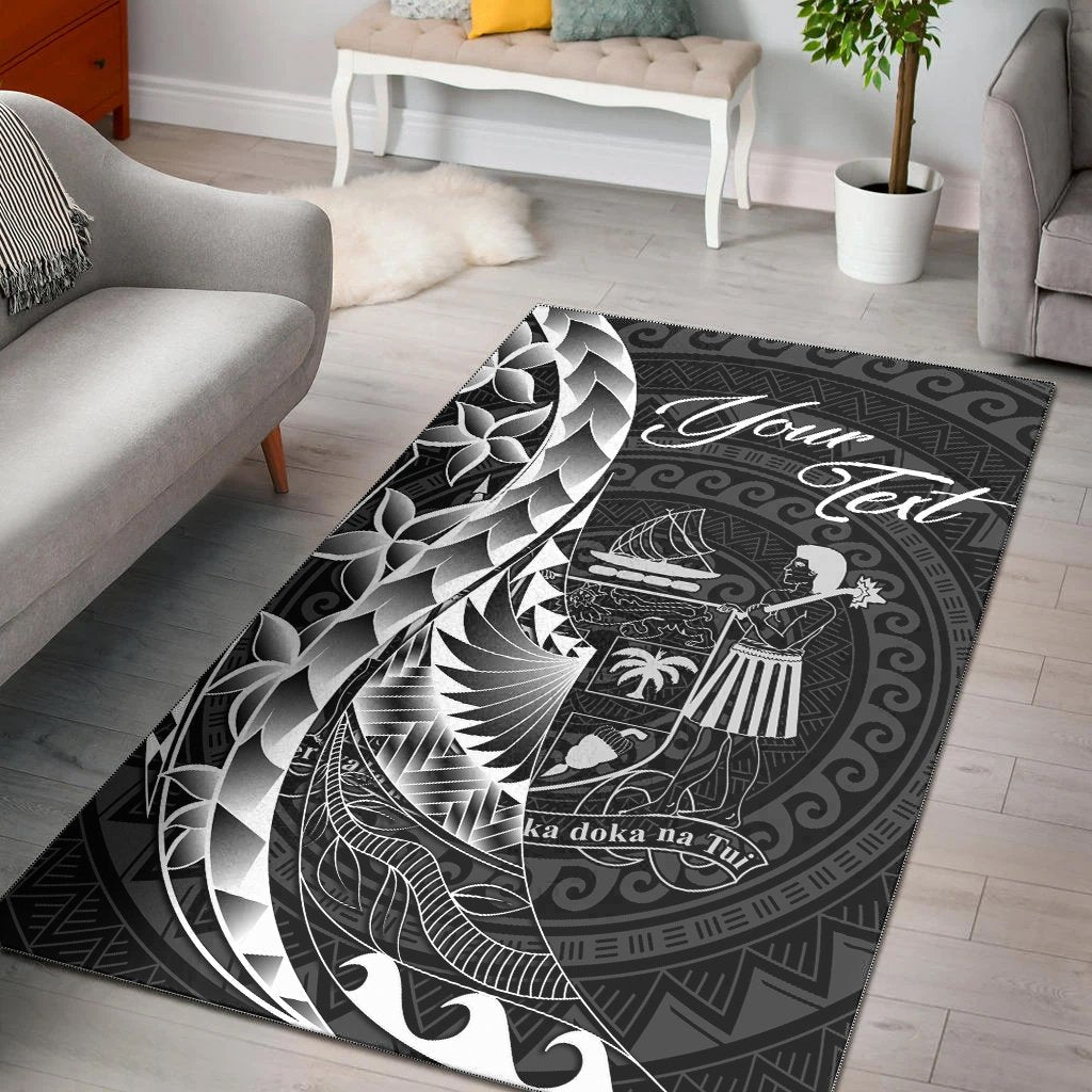 Fiji Area Rug - Custom Polynesian Pattern Style - Vibe Hoodie Shop