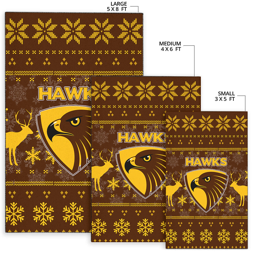 Hawthorn Area Rug - Christmas Ugly Style - - Vibe Hoodie Shop