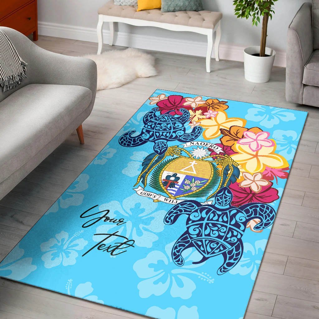 Nauru Area Rug - Custom Personalised Tropical Style - Vibe Hoodie Shop